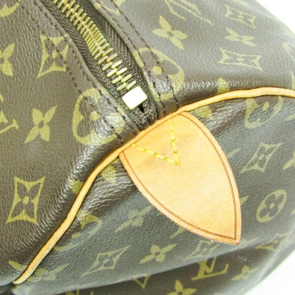 LOUIS VUITTON Brown Monogram Keepall 50 Boston Bag - Picture 13 of 16